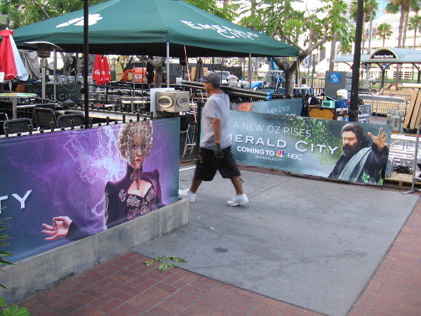 The Tin Fish has all sorts of Emerald City graphics on it.