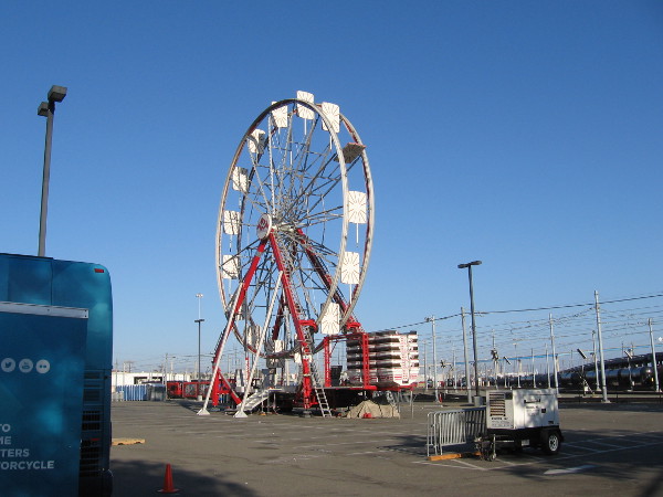 At least somebody got this Ferris wheel up in time!