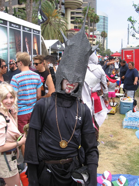 This cosplayer seemed a bit surprised that I recognized he was the Mouth of Sauron. I guess I've read and watched Lord of the Rings too many times.