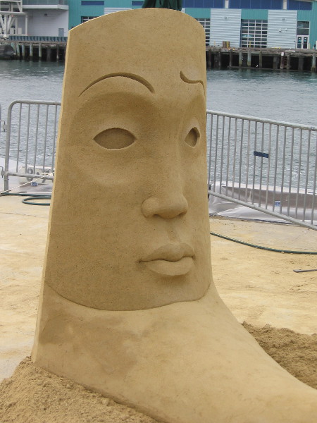 Is this the real face, or a mask worn in public?