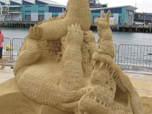 Surrender To Diversity, by world sand master Michela Ciappini of Italy.