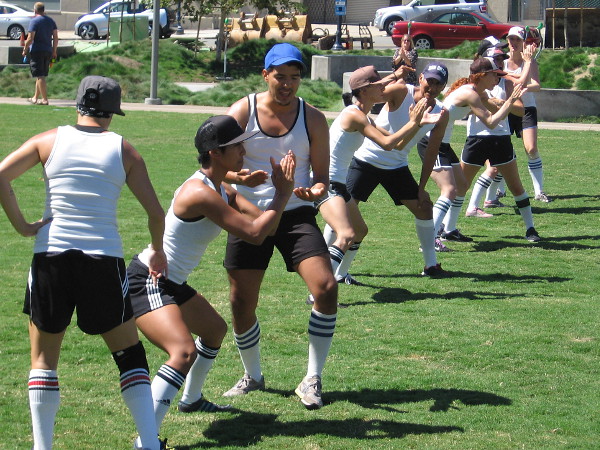 And a wonderful dance commences...