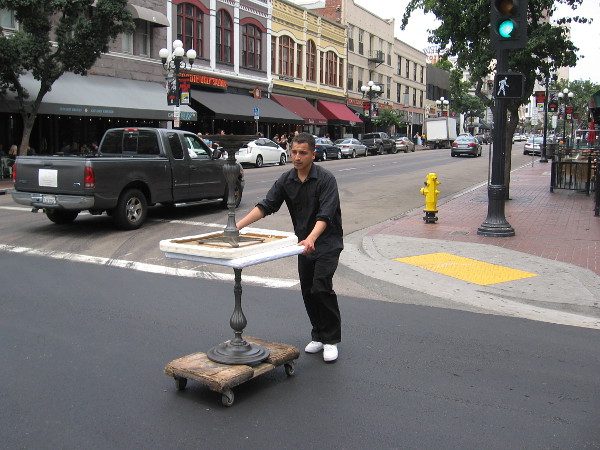 Rolling down the Gaslamp.