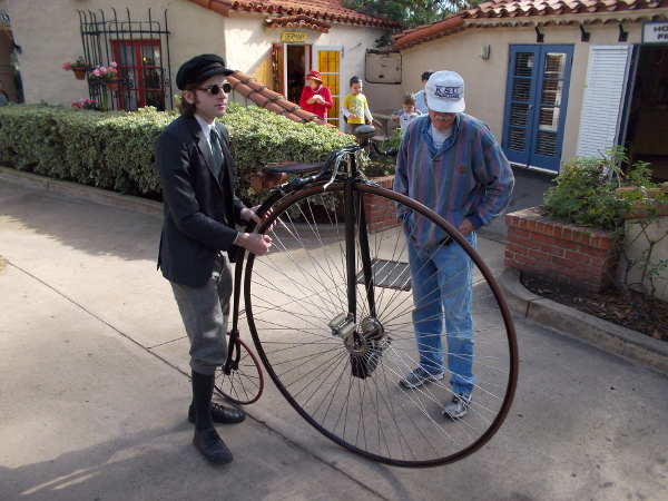 A big wheel in Balboa Park.
