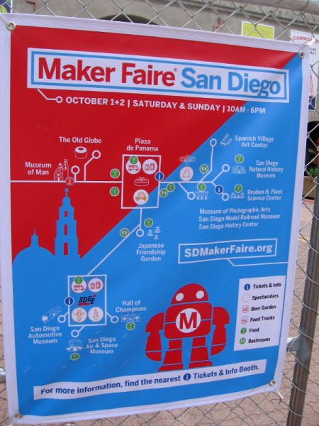 Maker Faire San Diego has taken over Balboa Park this weekend. The annual event features creations and creators who like building cool stuff!