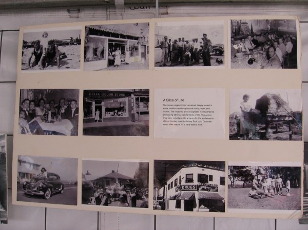 The Italian neighborhood remained deeply rooted in social tradition revolving around family, work and church.