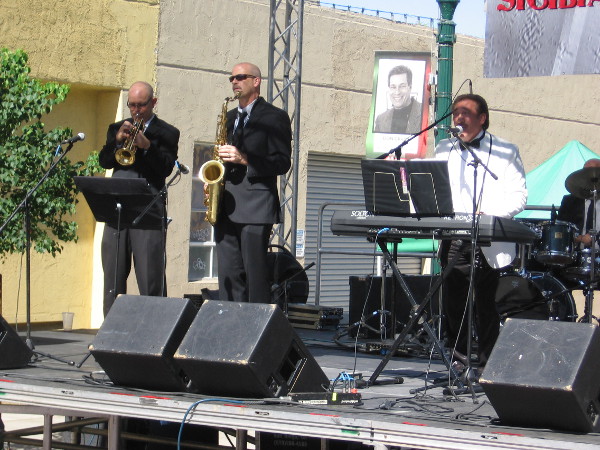 The Sicilian Band performs during Festa in San Diego.
