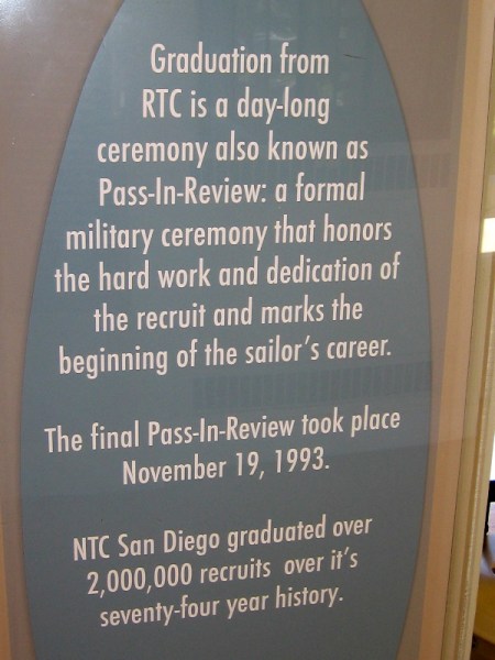 NTC San Diego graduated over 2 million recruits over its 74 year history!