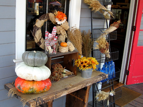 More golden Autumn colors suggest it's time to harvest the good things in life.