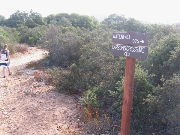 We headed to Carsons Crossing before checking out the popular Waterfall.