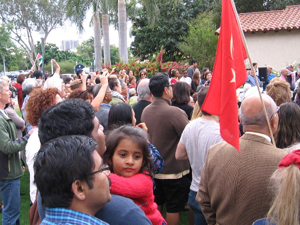 People gather for an important groundbreaking in Balboa Park. Five new cottages will be the home of nine nations at the House of Pacific Relations International Cottages.