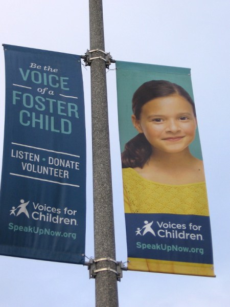 There is much one can do to brighten the world. Be the voice of a foster child. Provide hope, and a smile.