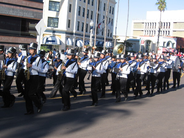 Every parade must have marching bands!