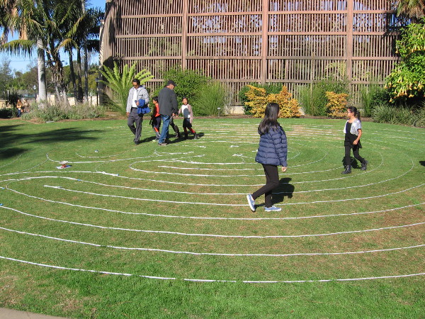 It's a beautiful December weekend in Balboa Park. There is much to do, much to see. Our walk through life takes many turns.