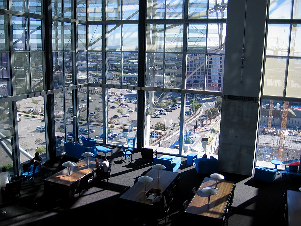The spacious Reading Room at downtown San Diego's Central Library.