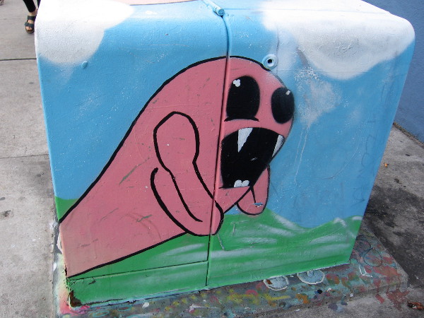 Another side and another funny face.