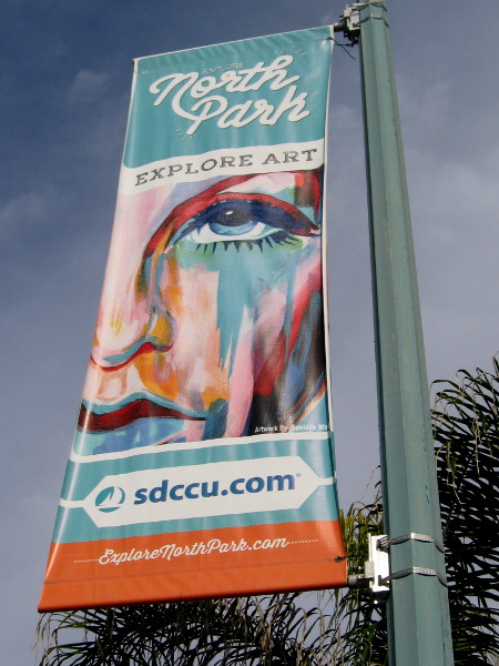 There is certainly a lot of urban art to explore throughout North Park!