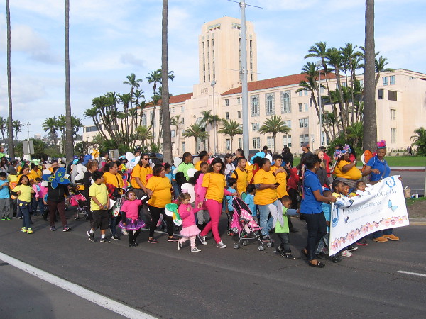 Wow--look at all the color. The Martin Luther King, Jr. Day Parade is a happy celebration of human diversity and togetherness.