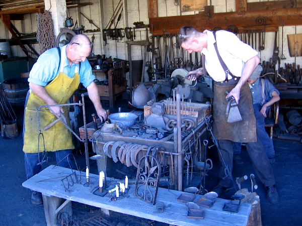These guys are keeping the ancient art of blacksmithing alive in a high tech world.