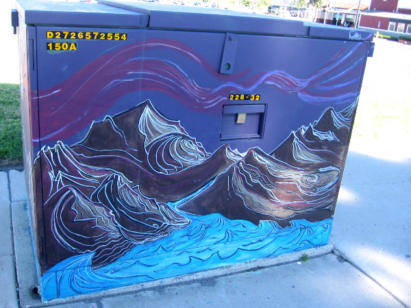 Another side of the same dramatic box.