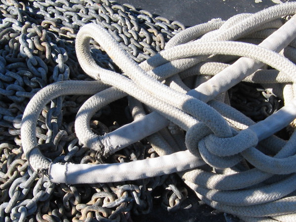 Rope and chain. Ancient inventions.