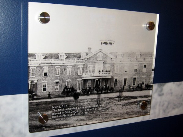 Historical photo shows first recorded game of baseball in San Diego. It took place on May 6, 1871.