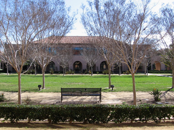 A peaceful place of natural and man-made beauty, perfect for a slow thoughtful walk.