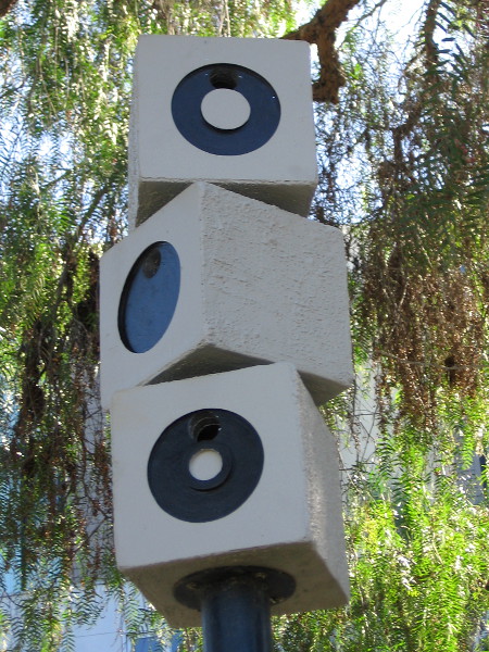 Cunae. Birdhouse by artist Miguel Salmeron.