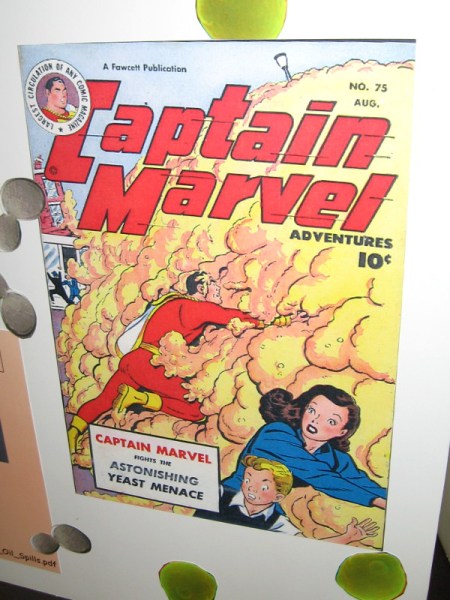 Here's a monster yeast fungus so villainous that Captain Marvel had a tough time coping with it.