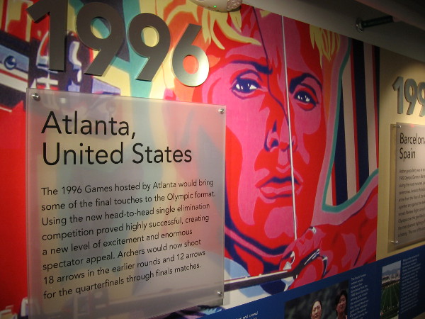 The 1996 Olympic Games in Atlanta based the competition on head-to-head single elimination, a change that proved very popular.