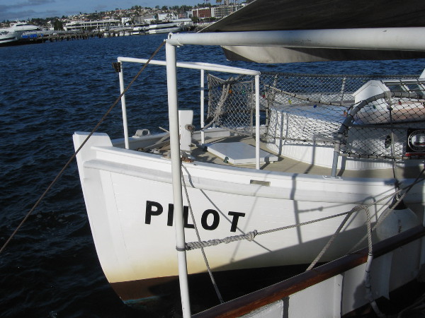 Pilot docked at the Maritime Museum of San Diego.