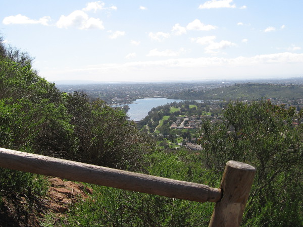 A better look at shining Lake Murray, a popular fishing destination.