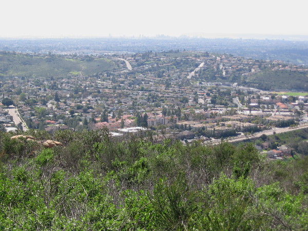 Looking again to the southwest, toward downtown San Diego.