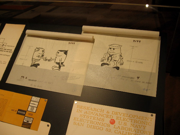 Some graphics produced by San Diego-based companies for the military.