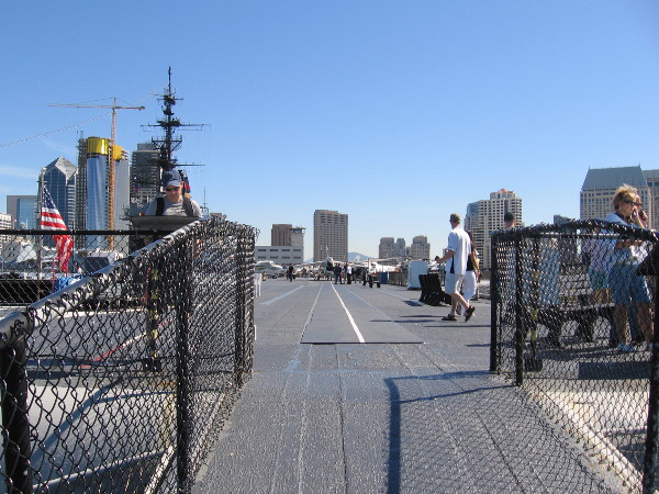 After drinking in the views, I headed back onto the flight deck.
