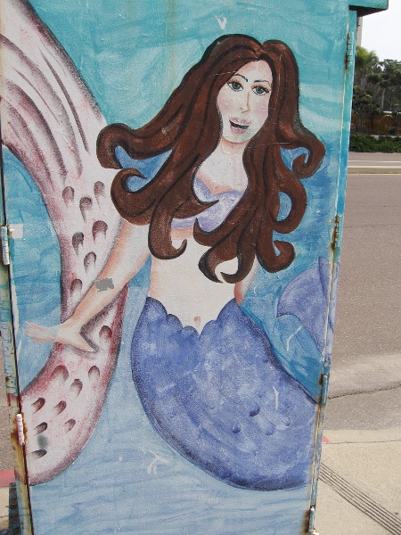 And a third happy mermaid!