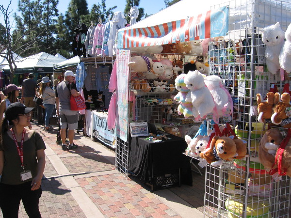 Lots of fun Japanese stuff is for sale at the event.