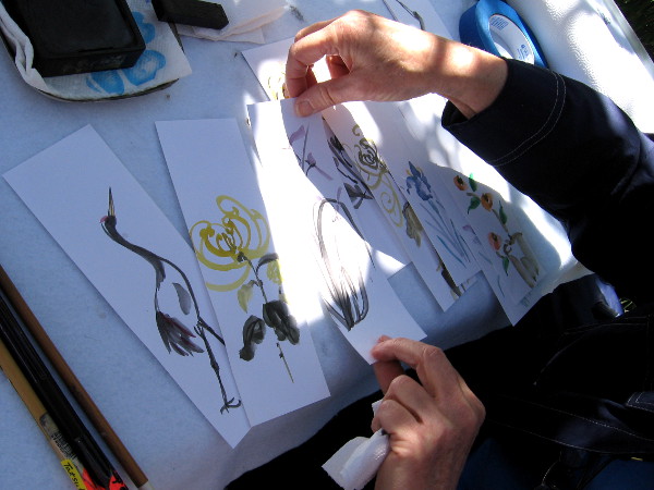 Exquisite Japanese artwork created by a careful, inspired hand.