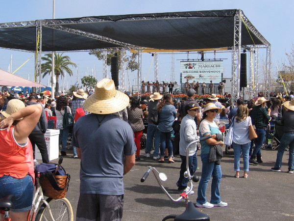 The excellent entertainment continued non-stop at the Main Stage.
