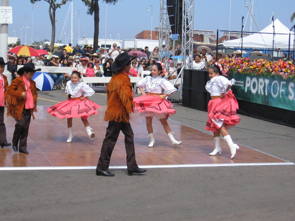 Youthful energy at the Mariachi Festival in National City.