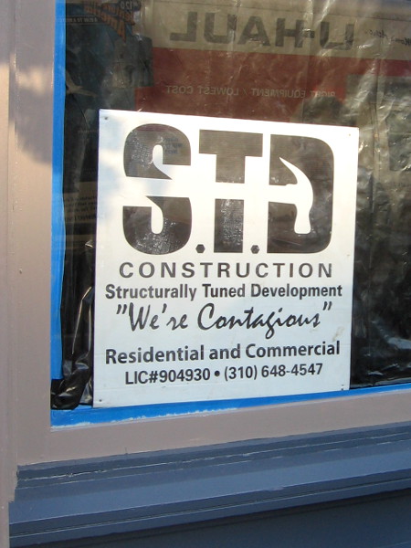 STD Construction - We're Contagious