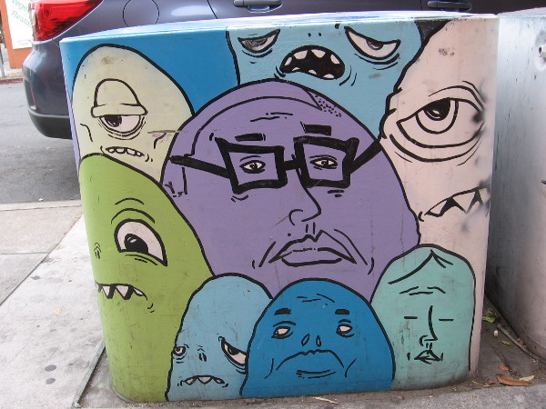 Who is that in the middle? Perhaps you or me.