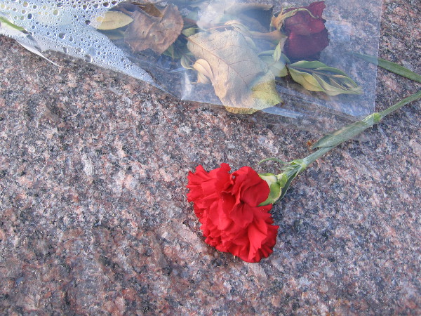 Flowers fade. Memory--and gratitude--will endure forever.