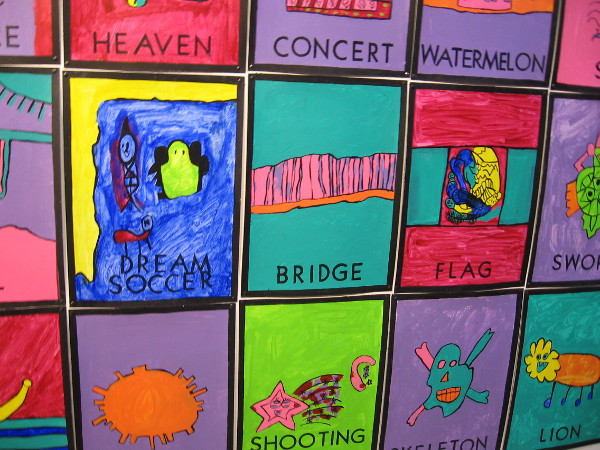 Flag. Bridge. Dream Soccer. Lion. Shooting Star.