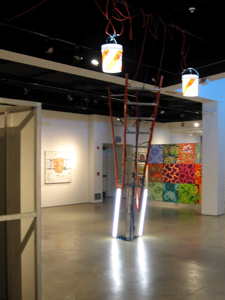 Upside down, strange and sudden.