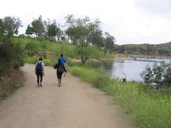 Almost back to lake level.