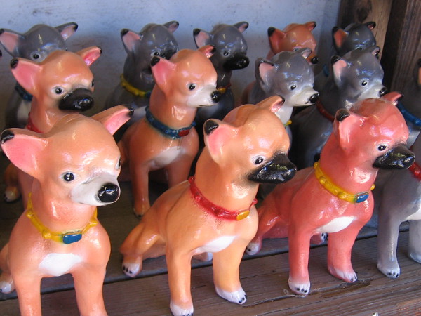 An army of pottery pooches!
