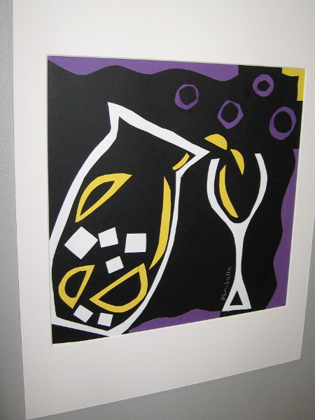 Mirabella Komniey, Pitcher, mixed media, Fifth Grade, Vista Grande Elementary.