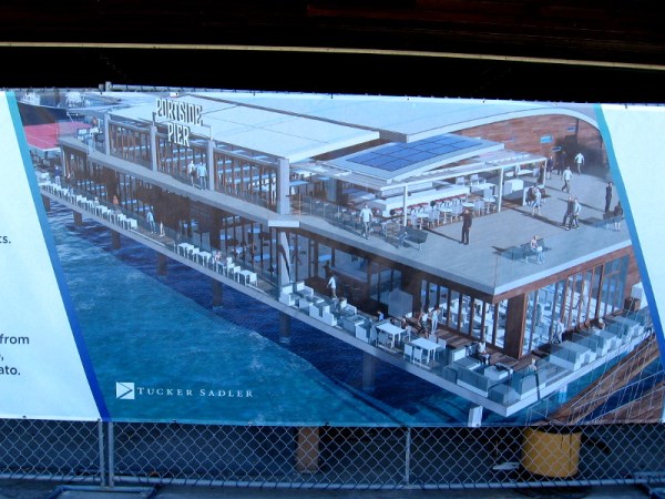 Portside Pier will include Brigantine, Miguel's, Ketch Grill and Taps, and Portside Coffee and Gelato.