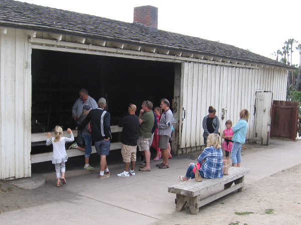 Visitors to Old Town learn a little about life in San Diego during the mid 1800s. Blacksmiths created assorted metal objects, made repairs and shoed horses.